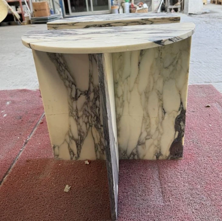 Calacatta Viola Marble Coffee Table home design